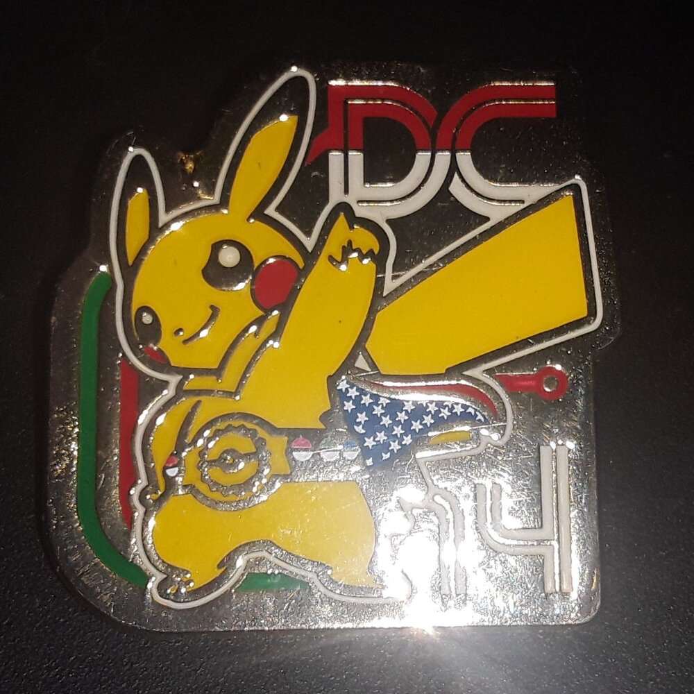 Pokemon Pikachu official pin, 2014